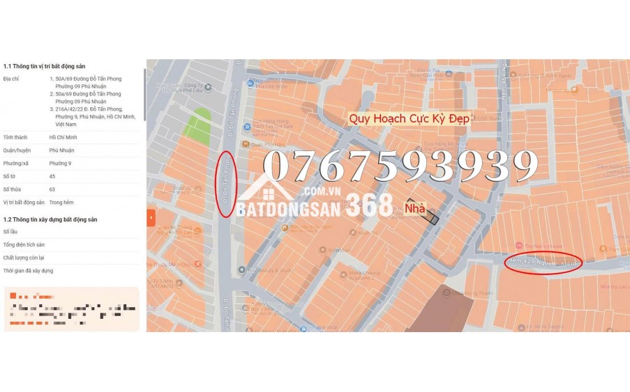 VIP Bán Nhà CHÍNH CHỦ Phú Nhuận đường Đỗ Tấn Phong 45m2 3PN 6.5 Tỷ Gần Sân Bay